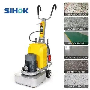 Big Area Floor Concrete Grinder 12 Heads Diamond Concrete Grinding Machine Terrazzo Epoxy Concrete Polishing Machine - JINING SIHOK MACHINERY CO., LTD. - China