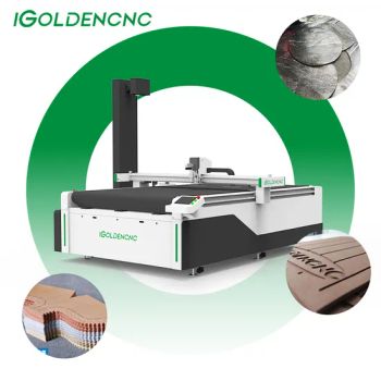 Leather Cutting Machine CNC Oscillating Knife Cutting Machine 1625 with CCD Camera Projector - SHANDONG IGOLDEN CNC TECHNOLOGY CO., LTD. - China