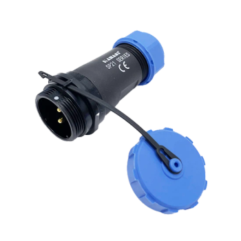 IP68 Waterproof Connector Sp21 with Rubber Caps Weipu LED Plugs Wire - Xiamen Kabasi Electric Co., Ltd. - China