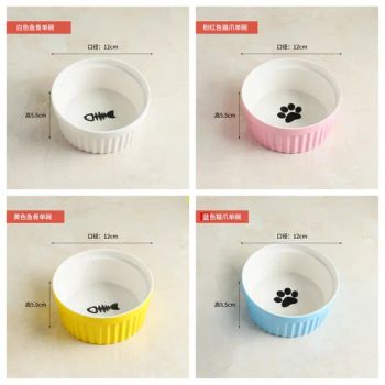 Eco-Friendly Ceramic Pet Food Bowl for Dogs and Cats - Fuzhou Green Life Technology Co., Ltd - China