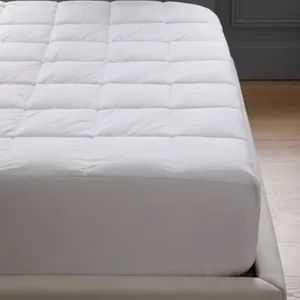 Cotton Filled Mattress Cover Baffle Box Mattress Protector - Qingdao Rosa Home & Decor Co., Ltd. - China
