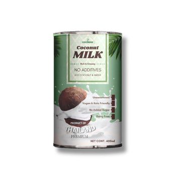Canned Coconut Milk Size 400ml Packaging Can Taste Rich & Creamy Shelf Life 24 months Place of Origin Thailand Grade Premium Thai Coconut - TRIPLET Fresh CO.,LTD. - Thailand