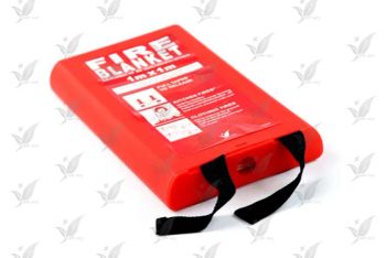 Fire Resistant Blanket Fire Blanket Color White Origin China Thickness 0.4mm Trademark yaoxing Packaging PVC Box Size - Changshu Yaoxing Fiberglass Insulation Products Co., Ltd. - China
