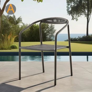 Best Selling Outdoor Aluminum Rope Wicker Home and Garden Furniture Rattan Outdoor Leisure Chair - Foshan Artsun Furniture Co., Ltd. - China