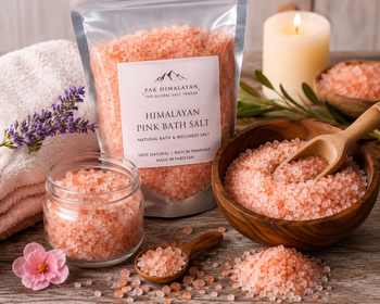 Himalayan Pink Bath Salt | Natural Bath & Wellness Salt | Bulk & Private Label - Pak Himalayan - Pakistan