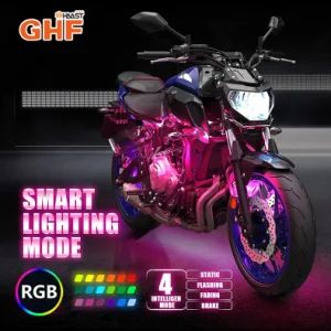New Remote Control Controls Motorcycle Atmosphere Lights Car RGB Color Light Bar - Zhongshan Xinyu Technology Co., Ltd - China