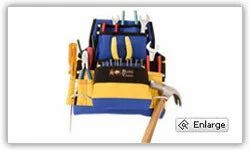 Nylon Nail & Tool Bags Pocket Count 10 Material Heavy Duty Nylon Belt Feature Wide Belt Slot Pocket Features Various Sizes, - Lakshay International Private Limited - India