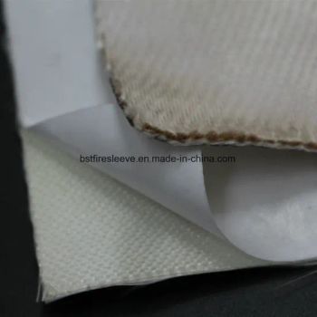 High Temperature Textile Silica Blanket with Pressure-Sensitive Adhesive Coating - NINGGUO BST THERMAL PRODUCTS CO., LTD. - China