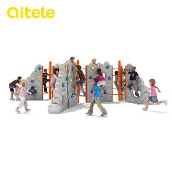 New Outdoor Exercise Equipment Climbing Walls Holds for Kids - Qitele Group Co., Ltd. - China