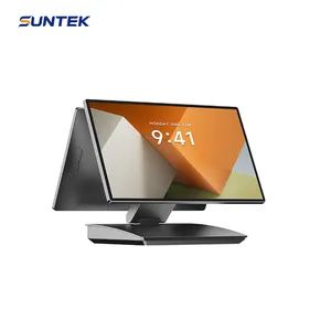 Suntek High-CPU Folding Stand POS Aluminum Cash Register Payment Checkout Terminal with NFC - Suntek Technology Co., Limited - China