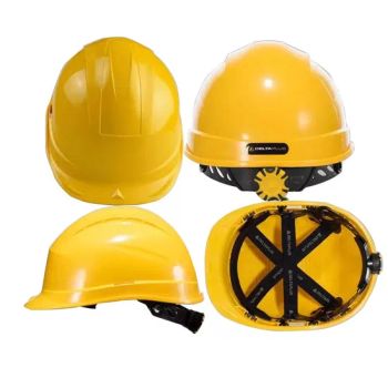 Safety Helmet Construction Thickened Anti-Smash Construction Site Safety Helmet Protective Helmet Labor Protection Safety Helmet Breathable - Hengshui Aohong Engineering Materials Co., Ltd - China