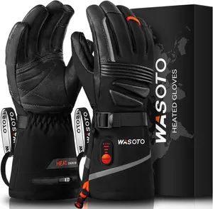 Rechargeable Heated Gloves for Women and Men for Winter Sports Skiing Hiking and Arthritis Relief for Motorcycle Riding - Shenzhen Simcos Technology Co., Ltd. - China