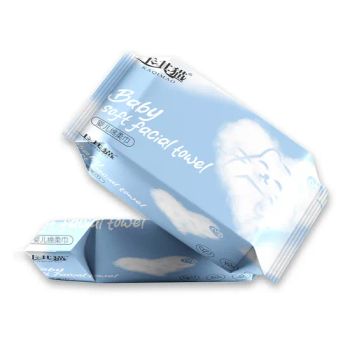 Disposable Dry Face Thickenning Soft Facial Towel 200x200mm Absorbent Microfiber Pattern+ MOQ100 60PCS/Bag 1Y - Jiangxi Zhangshi Paper Co., Ltd. - China