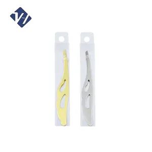 Beauty Customized Cosmetic Tweezer Slanted Pointed Eyelash Eyebrow Tweezers Set with Case - Yangjiang Weihao Hardware Products Co., Ltd. - China