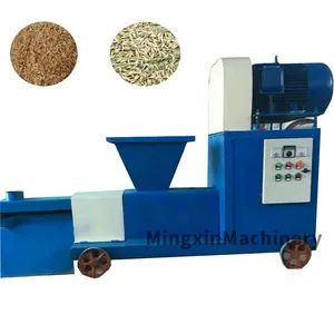 Efficient Sawdust Briquette Pressing Machine Origin China Condition New Trademark MINGXIN Structure Vertical Voltage Customization - Henan Mingxin Machinery Co., Ltd - China