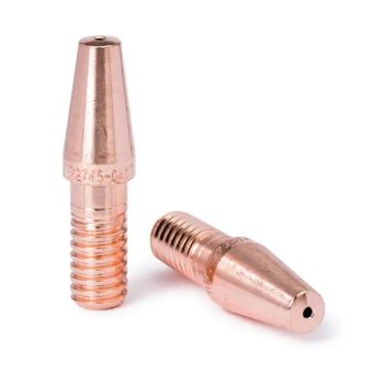 Tungsten-Copper Contact Tip M6, 0.6mmx40L for Sajen Welding Torches - Rich Base Technology Co., Limited. - China