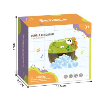 Amazon Hot Selling Bubblle Machine Cartoon Electric Dinosaur Bubble Blowing Bath Toys - Shan Tou City Xinzhigu Toys Co., Ltd. - China