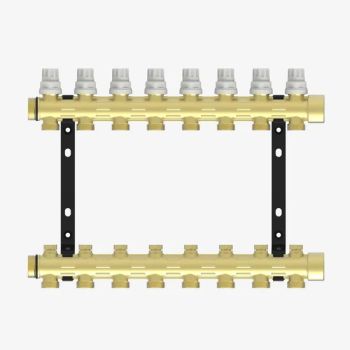 Premium Under Floor Heating System with 8 Loops Manifolds and Valves - Zhejiang Menred Comfort System Co., Ltd - China
