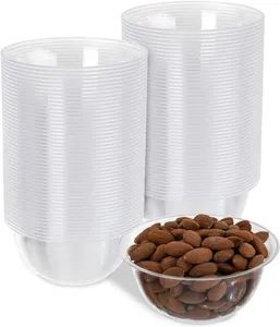 Clear Premium PP Bowls Disposable Hard Soup Bowls Salad Bowl Dessert Size Party Bowls for Wedding Catering Parties Buffets Events  - XIAMEN TEAMWORK PACK LIMITED - China