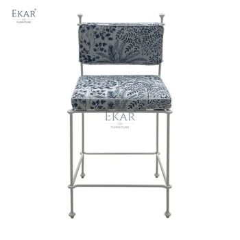Ekar Edge Bar Stool – Stylish Minimalist Bar Chair for Kitchen Islands & Bars - EKAR FURNITURE CO.,LTD - China