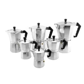 Hot Sale 9 Cups Stovetop Espresso Coffee Maker Italian Style Aluminum Coffee Maker - Jiangmen Xinxin Houseware Co., Ltd. - China