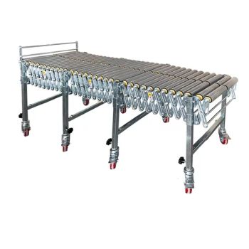 PVC Customized Accordion Conveyors Retractable System Gravity Telescopic Roller Flexible Conveyor System - Hangzhou Nuohua Machinery Co., Ltd. - China