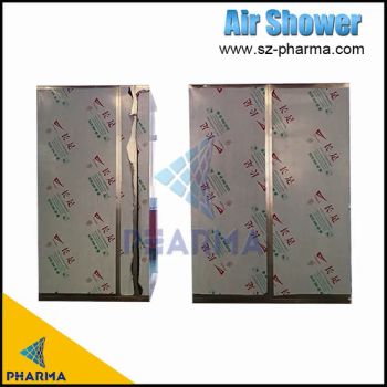 Air Purifying Shower Electronical Interlock Type 10000 Grade Top Blown Air Shower - Suzhou Pharma Machinery Co., Ltd. - China