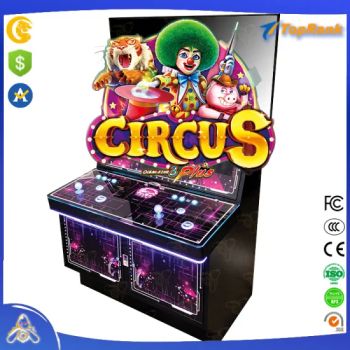 New High Profit Online Coin Operated Machine 55 Inch Standing Arcade Shooting Fish Game Tables 2 Player 3 Plus Ocean King Fish Game Circus - Guangzhou Crazy Software Technology Co., Ltd. - China