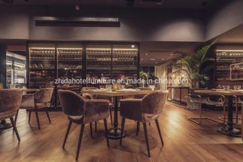 Restaurant Bar Cafe Furniture Wooden Industrial Vintage with Cheap Tables and Chairs - GUANGDONG ZHIDA FURNISHINGS INDUSTRIAL CO., LTD - China