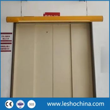 Height Limit Warning Pole LED Light Forklift Pole Buzzer Elastic Collision Prevention - Zhengzhou Lesho Door Co., Ltd. - China