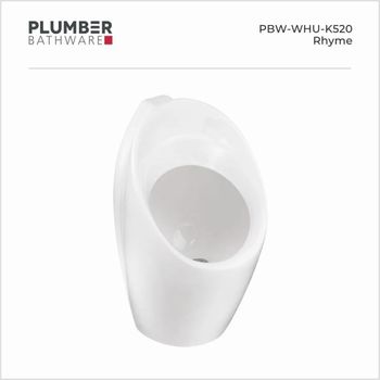 Rhyme Wall Mounted Urinals Pan Color White Mounting Type Wall Mounted Type Of Sanitary Ware Urinals Model Name/Number PBW WHU - Aagam Sanitation - India