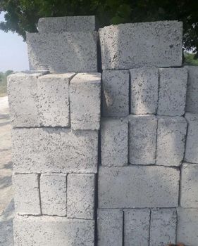 Cellular Lightweight Concrete Brick, Size: 8 Inch Color Grey Size 8 Inch Lightweight Yes Eco-friendly Yes Fire Resistance - AshTech Enterprises pvt ltd - India