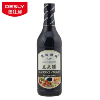 Chinese Seasoning Vinegar Bottle Sushi Vinegar White Rice Vinegar 500 Ml Black Rice Vinegar - ZHONGSHAN DESLY FOODSTUFFS CO.,LTD - China