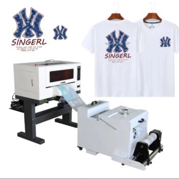 New A3 Pet Film T Shirt Textile Printing Machine Digital Dtf Print Pet Film DTG Printer Offset A3 Dtf Printers Printing Machine - Dowin Technology Co., Ltd. - China