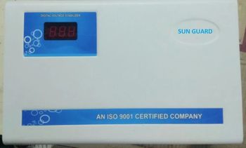 Single Phase Wall Mounts Voltage Stabilizer Condition New Type Automatic Brand SUN GUARD Current Type AC Phase Single - Sun Systems - India