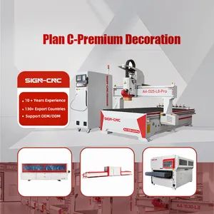 High-End Solid Wood Furniture Manufacturing Process Carving, Edge Banding, Polishing & Film Coating CNC Router Machine - Shandong Acetech Intelligent Equipment Co., Ltd. - China