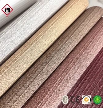 Wholesale Korean Hotel 137cm Width Decorative Wallpaper Inkjet Vinyl Wall Covering Home Decoration Material Fabric Wall Paper for Home - Shaoxing Infill Decoration Co., Ltd. - China