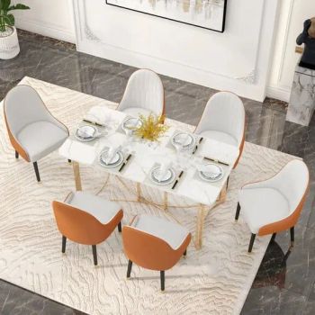Nova Luxury Italian Leather Sofa Chairs Hotel Furniture Dining Room Restaurant Chair - Guangdong Nova Furniture Co., Limited - China