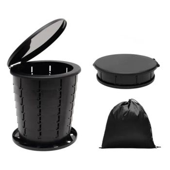 Outdoor Automatic Folding Camping Toilet Shower Bath Fishing Changing Shed Tent Accessory Foldable Toilet - SHAOXING SPRING WIND OUTDOOR PRODUCTS CO., LTD. - China
