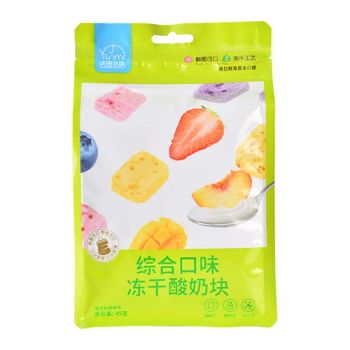 45g Freeze-Dried Yogurt Blocks Bagged Fruit Pieces Durian-Flavored Dried Fruit Snacks - Lidaming (Xiamen) Technology Co., Ltd - China