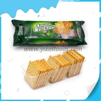 Hot Sale 200g Onion Crispy Biscuit Cracker Manufacturer Type Snack Form Solid Origin China Trademark YIXIN Model NO. - Shantou Yixin Food Co., Ltd. - China