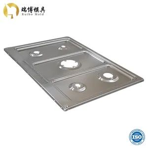 Professional Custom Gas Stove Spare Parts Cook-Top Panel Stainless Steel Stamping Parts for Kitchen Appliance - Foshan Ruibo Precision Mold Co., Ltd. - China