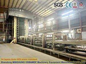Bamboo Wood OSB (Oriented strand board) Making Machine China - Shandong MINGHUNG Wood Based Panel Machinery Co., Ltd - China