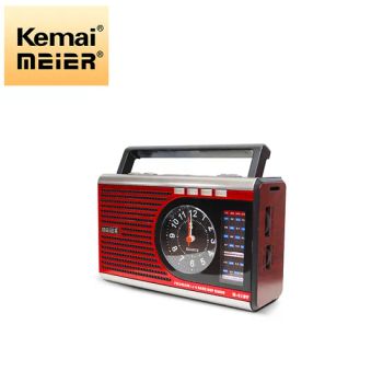 Classic Retro Radio Receiver Portable Stereo Radio Bluetooth Speakers Rechargeable Clock Radio - Dongguan Keshang Electronics Co., Ltd - China