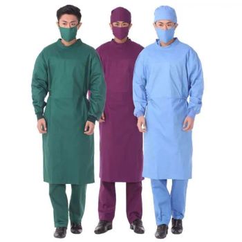 Hospital Patient Gown Doctor Robe Disposable Patient Gowns Casual Nursing Dress - Shanghai Easun Group Imp & Exp Co., Ltd. - China