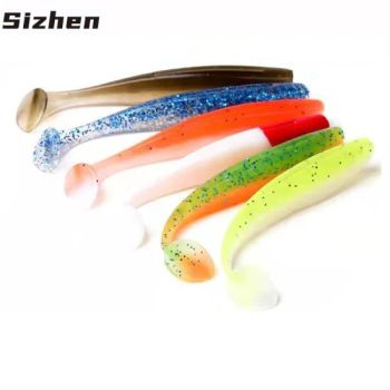 T-Shaped Tail Bionic Fishing Lure Suitable for Sea Bass Mandarin Fish Redfin Culter 6.0cm/1.5g 50 Pieces Per Box Soft Bait - Shanghai Sizhen Trading Co., Ltd - China