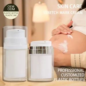 Custom Skincare Packaging Lotion Body Scrubs Butter Cosmetic Containers Skin Face Cream Stretch Mark Cream Plastic Bottle - Shenzhen Zhenghao Plastic & Mold Co., Ltd. - China