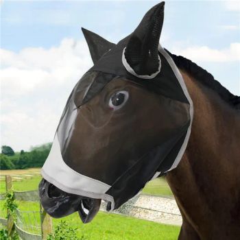 Equestrian Horses Wear Fly Masks Horse Nose Mask Fly Mask for Horses - Dongguan Ope Equestrian Co., Ltd. - China