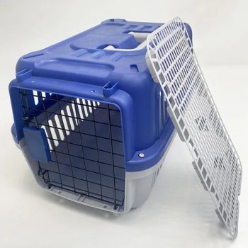 Small Plastic Pet Air Box Transportin Gato Iron Wire Door Breathable Pet Carriers Cat Airline Carriers for Small Animals Dog - Lu'an Woma Import and Export Co., Ltd. - China