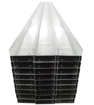 C Steel Perforated Channel Metal Building Standard Sizes Gi Galvanized Steel C Purline C Channel - Zhejiang Zhong Ding Iron and Steel Co., Ltd. - China